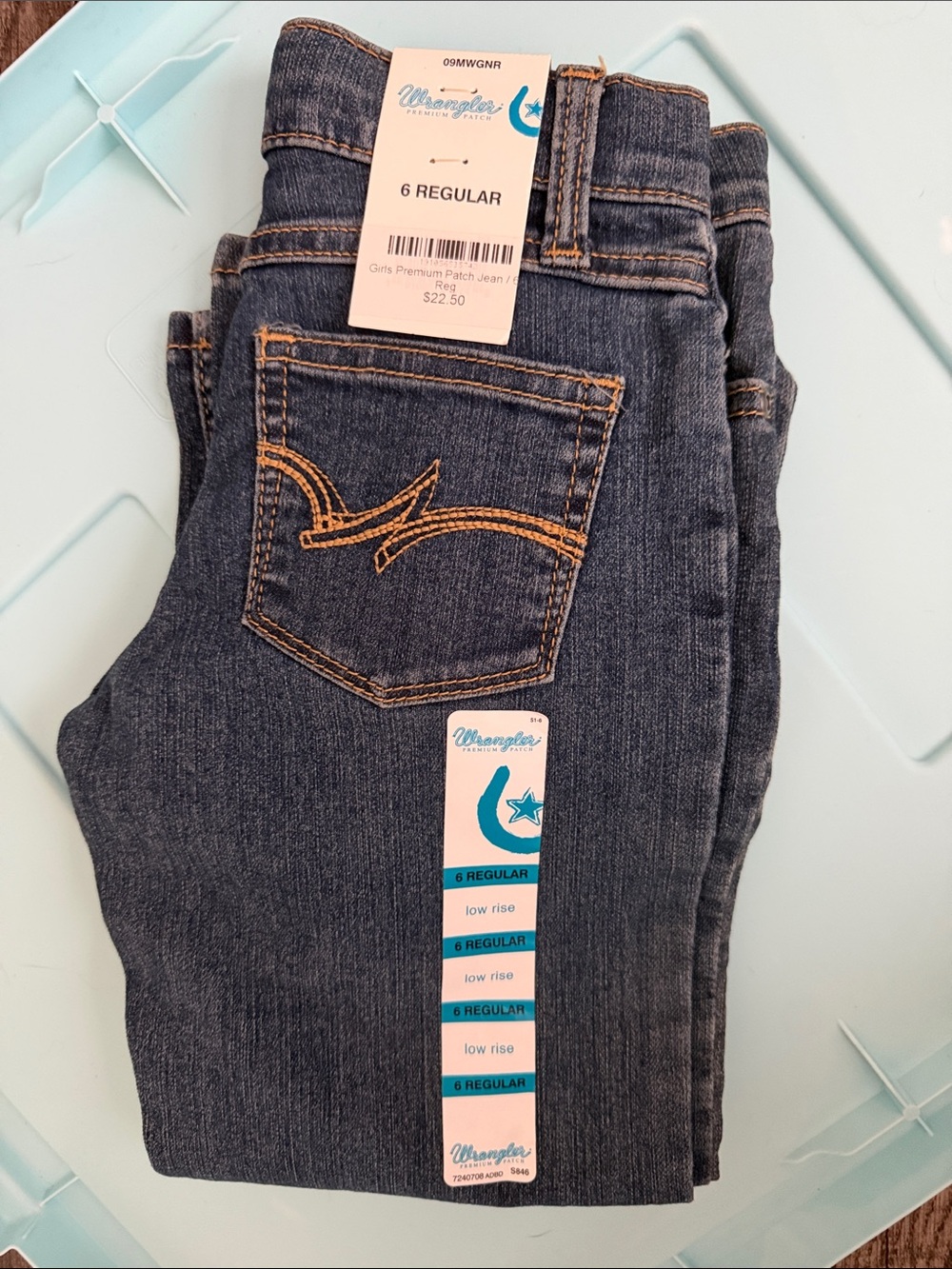 Girls wrangler jeans